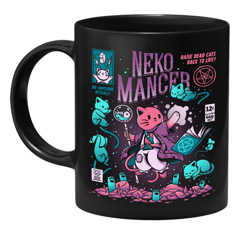 Nekomancer Poster Qwertee Nekomancer Qwertee Nekomancer Nekomancer