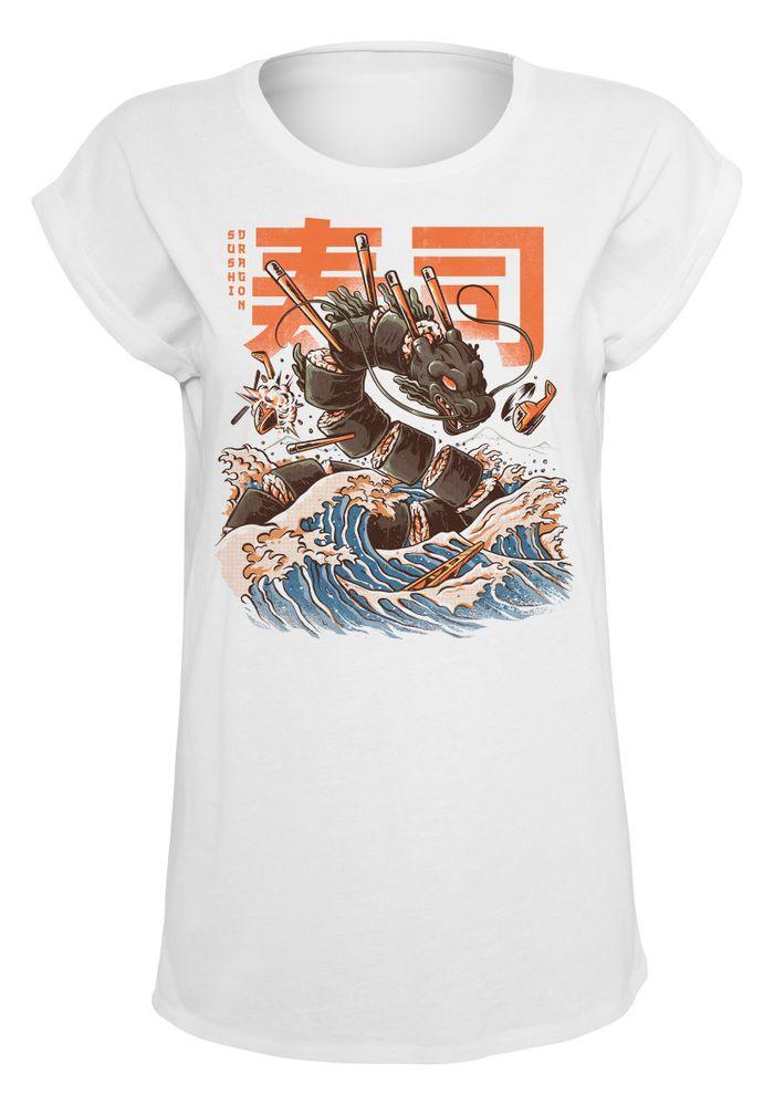 Ilustrata - The Great Sushi Dragon - Girlshirt | yvolve Shop