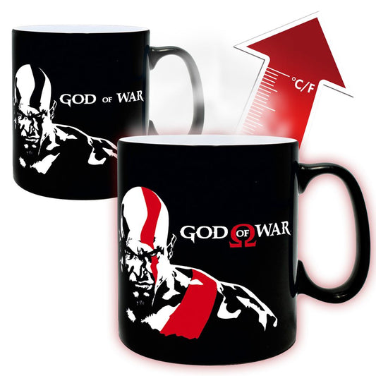 God of War - Kratos - Farbwechsel-Tasse | yvolve Shop