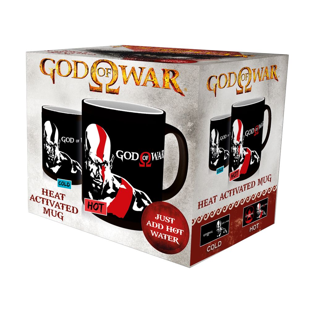 God of War - Kratos - Farbwechsel-Tasse | yvolve Shop