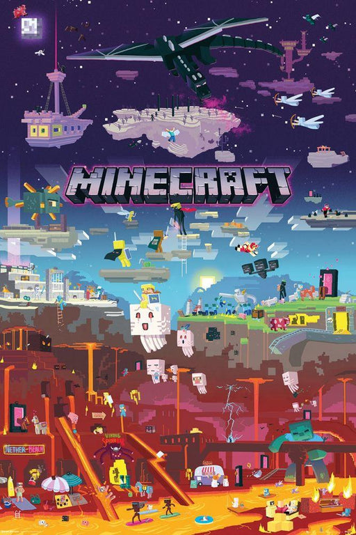 Minecraft - World Beyond - Poster | yvolve Shop