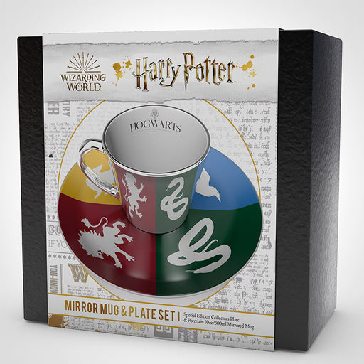 Harry Potter - Houses - Spiegeltasse & Teller-Set | yvolve Shop