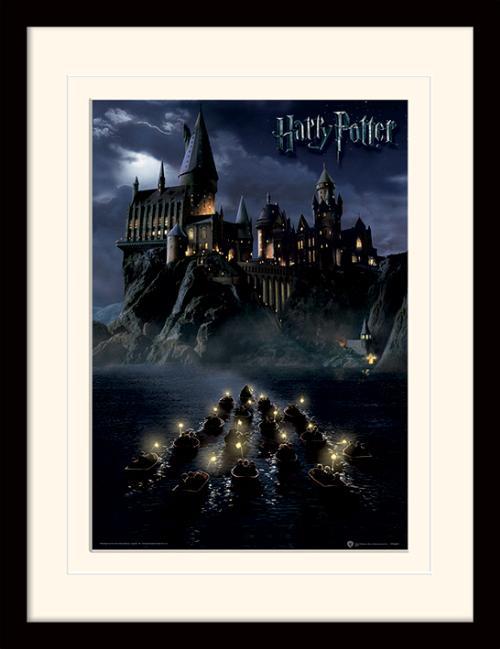 Harry Potter - Hogwarts Crest - Gerahmter Kunstdruck