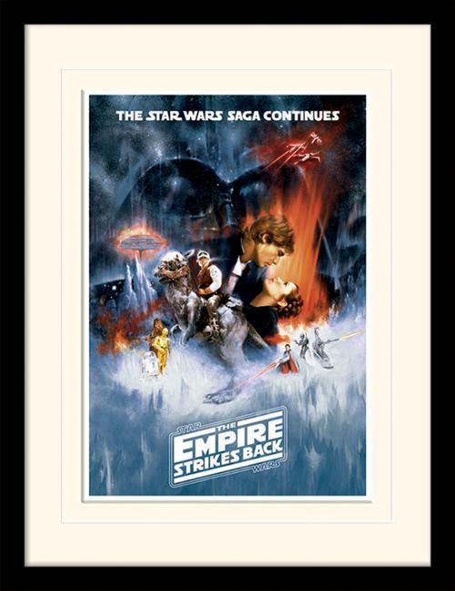 Star Wars - The Empire Strikes Back - Gerahmter Kunstdruck | yvolve Shop