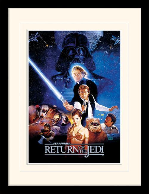 Star Wars - Return Of The Jedi - Gerahmter Kunstdruck | yvolve Shop