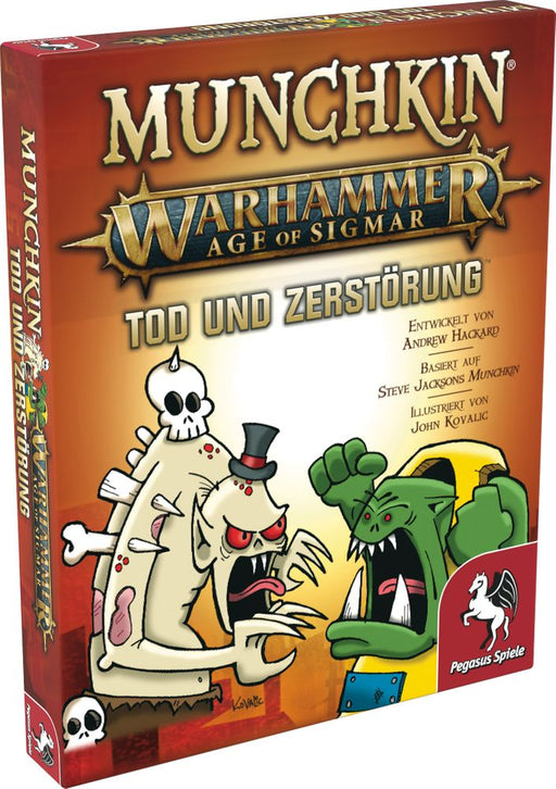 Munchkin - Warhammer Age of Sigmar: Tod und Zerstörung - Erweiterung | Deutsch | yvolve Shop