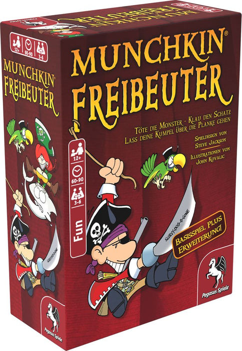 Munchkin - Freibeuter 1+2 - Kartenspiel | Deutsch | yvolve Shop