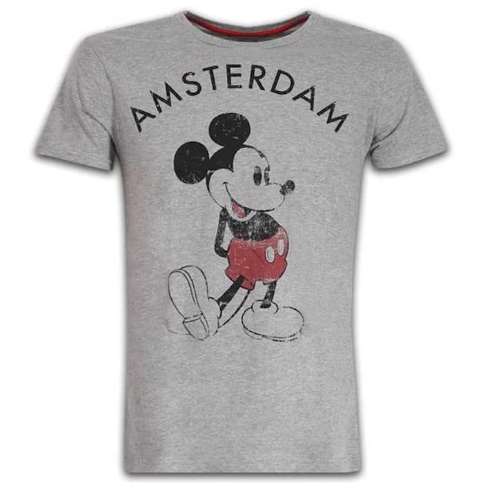 Mickey Mouse - Grey - T-Shirt