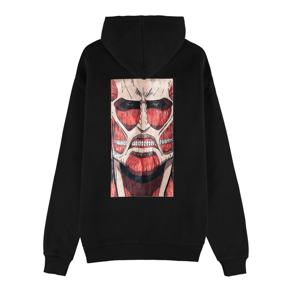 Logo Aot Hoodie Attack On Titan Colossus Titan Zip Hoodie – Yvolve