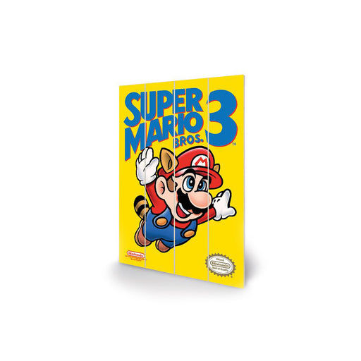 Super Mario - Bros. 3 - Holzdruck | yvolve Shop