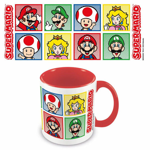 Super Mario - 4 Colour - Tasse | yvolve Shop