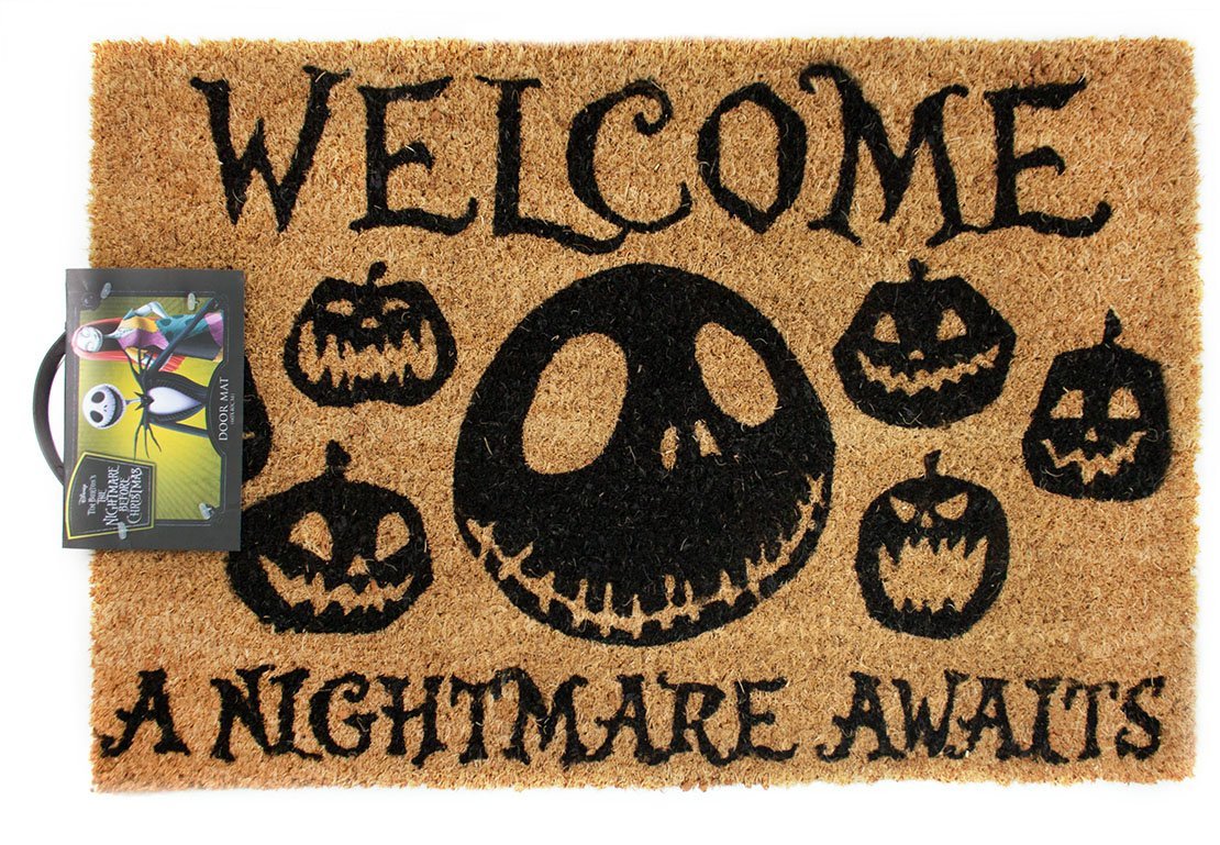 Nightmare Before Christmas - A Nightmare Awaits - Fußmatte | yvolve Shop