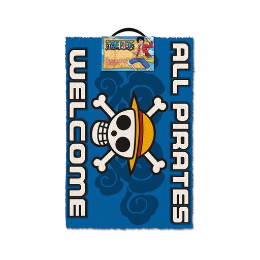 One Piece - All Pirates Welcome - Fußmatte | yvolve Shop