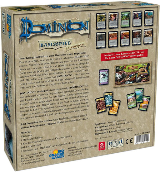 Dominion - Basisspiel 2. Edition | Deutsch | yvolve Shop