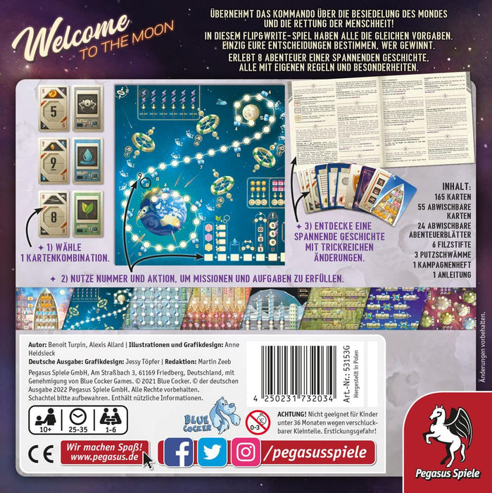 Welcome to the Moon - Brettspiel | yvolve Shop