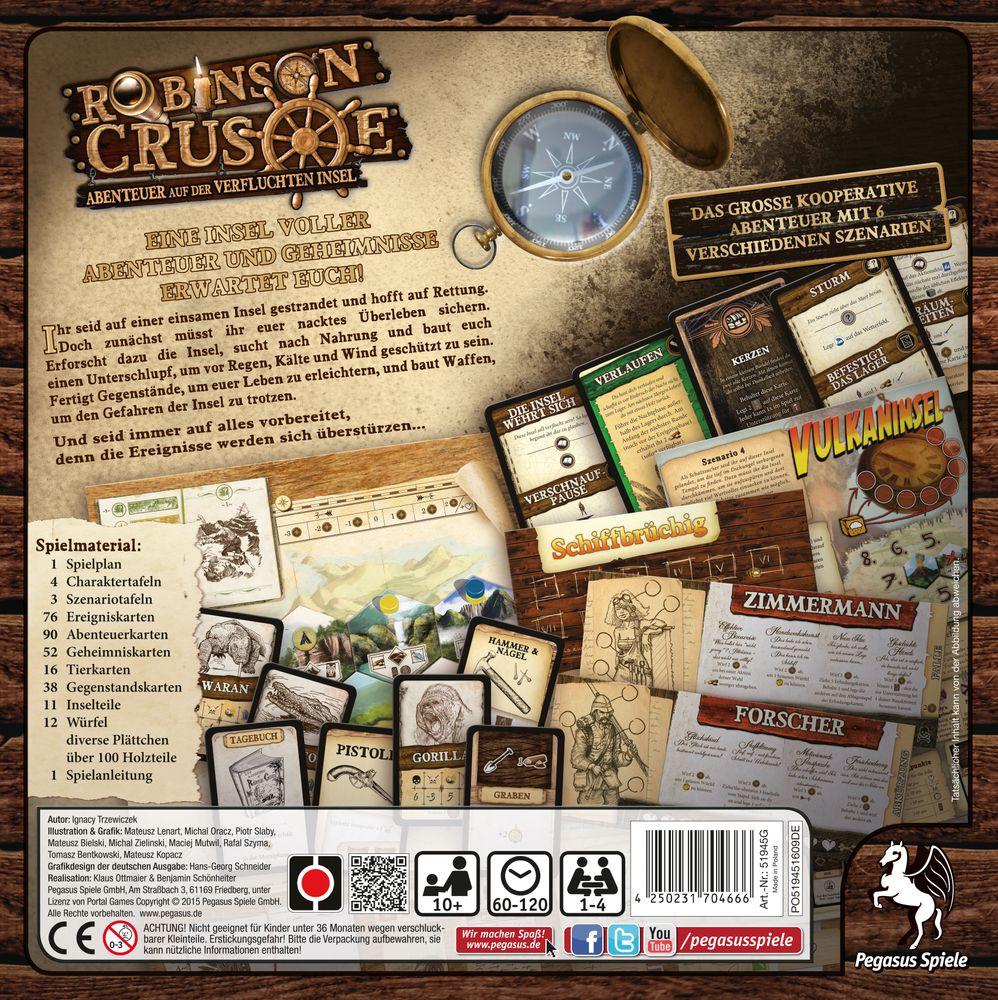 Robinson Crusoe - Grundspiel - Brettspiel | Deutsch | yvolve Shop