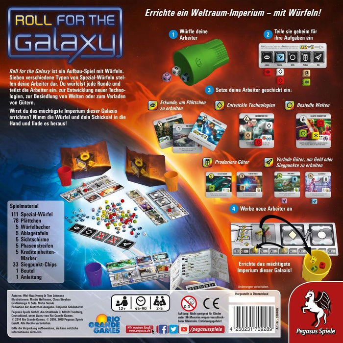 Roll for the Galaxy - Grundspiel - Brettspiel | Deutsch | yvolve Shop