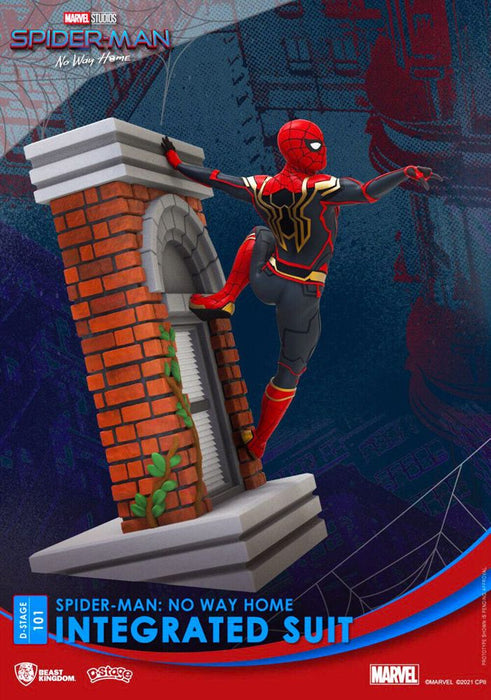 Spider-Man - Integrated Suit - D-Stage Diorama Figur | yvolve Shop