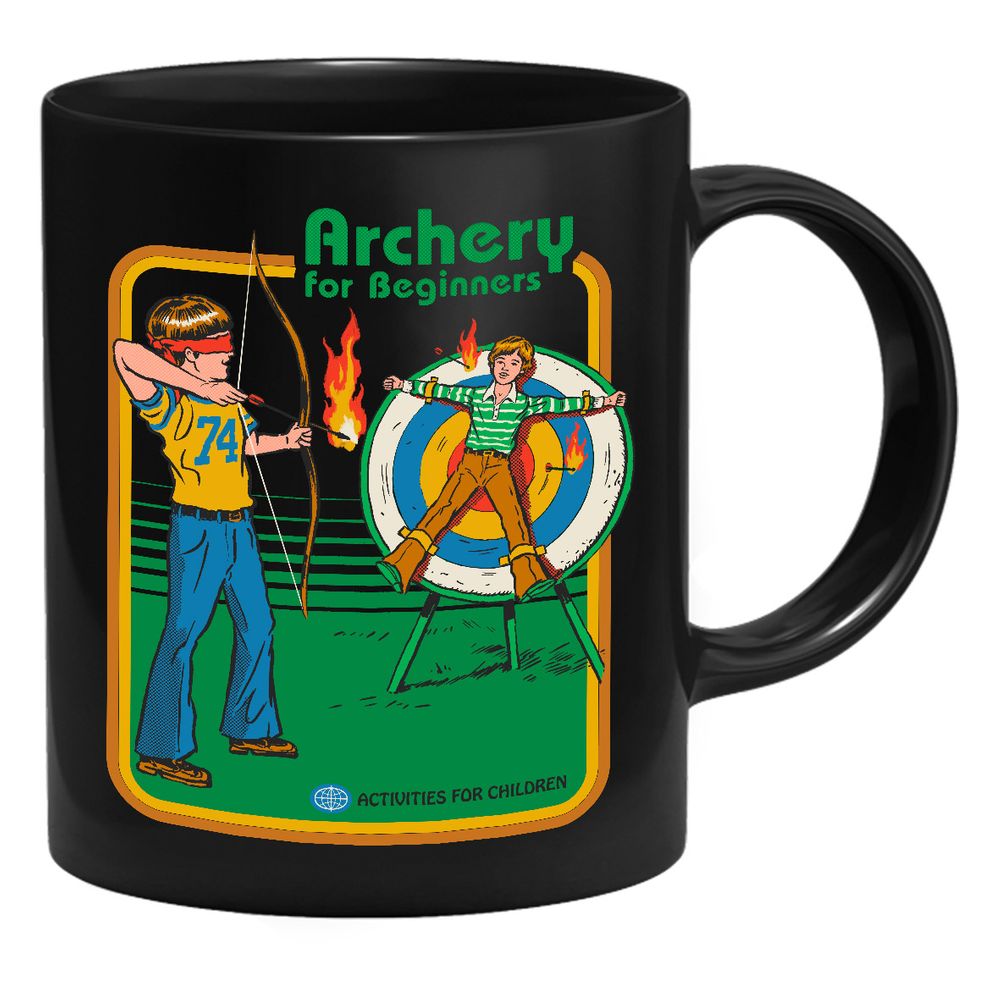 Steven Rhodes - Archery for Beginners - Tasse | yvolve Shop