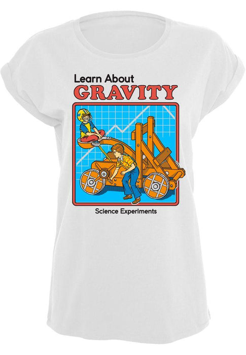 Steven Rhodes - Learn about Gravity - Girlshirt | yvolve Shop
