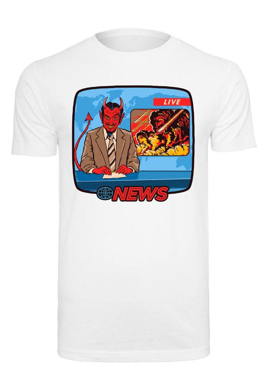Steven Rhodes - Breaking News - T-Shirt | yvolve Shop