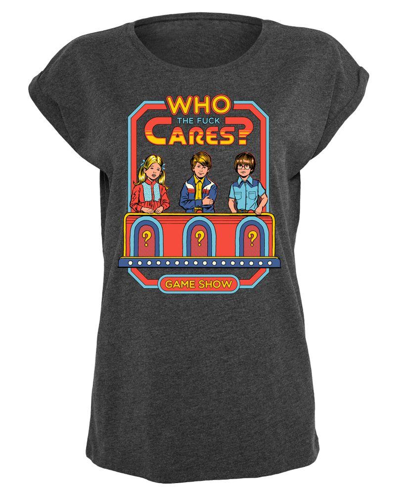 Steven Rhodes - Who Cares? - Girlshirt | yvolve Shop