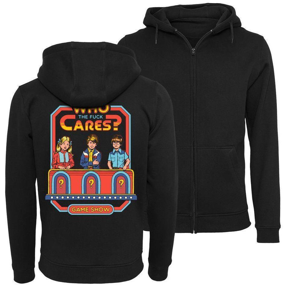 Steven Rhodes - Who Cares? - Zip-Hoodie | yvolve Shop