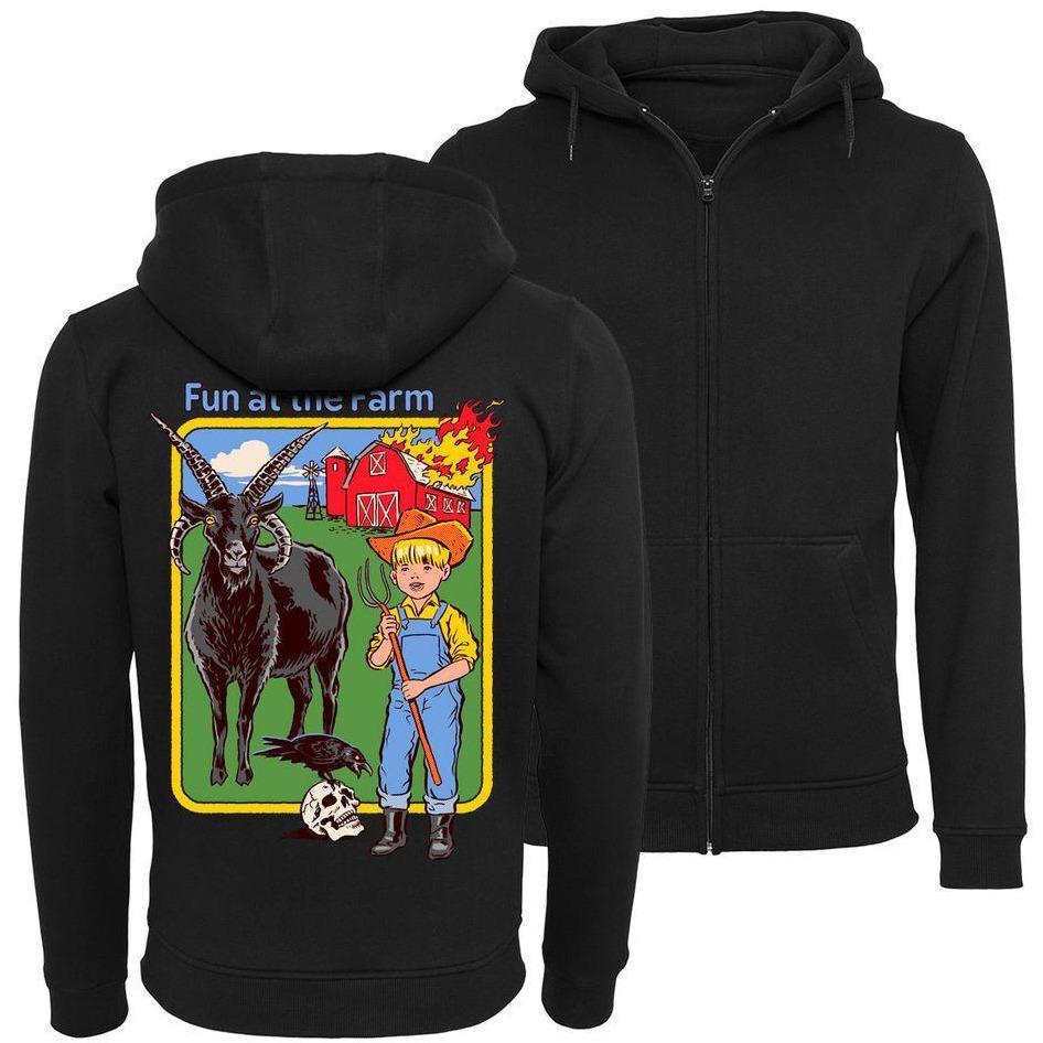 Steven Rhodes - Fun at the Farm - Zip-Hoodie | yvolve Shop