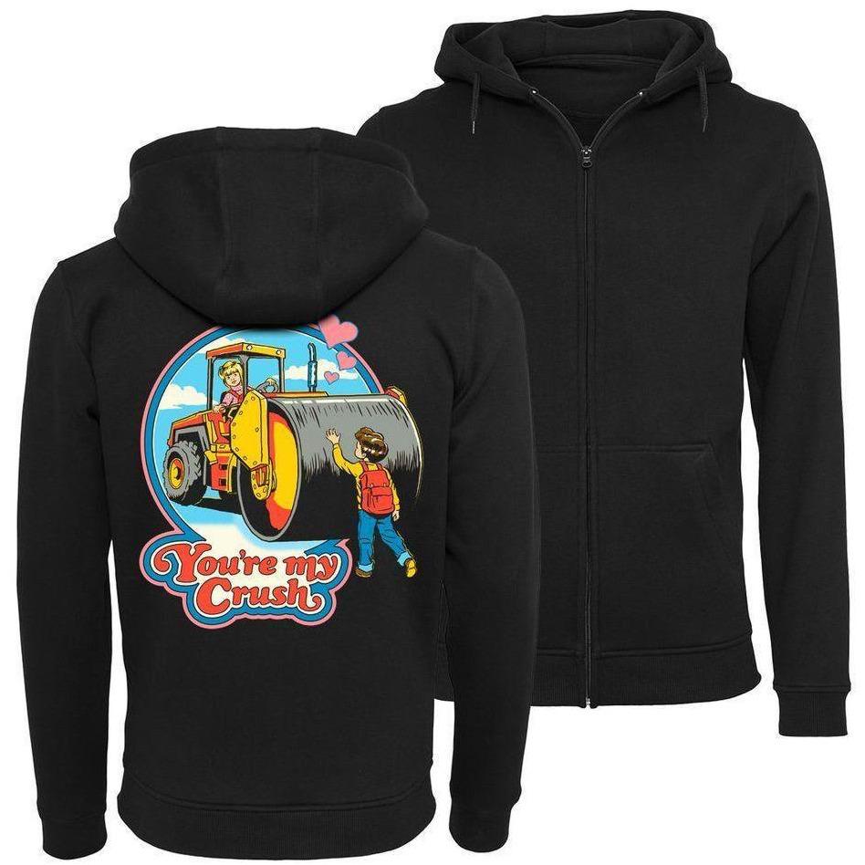 Steven Rhodes - You're my Crush - Zip-Hoodie | yvolve Shop