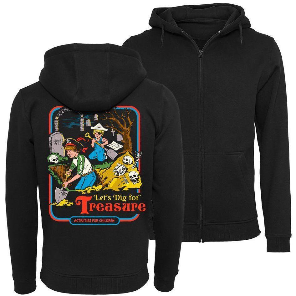 Steven Rhodes - Let's Dig for Treasure - Zip-Hoodie | yvolve Shop