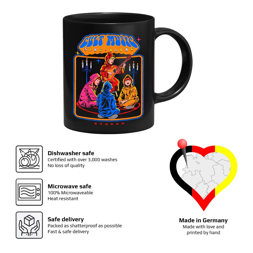 Steven Rhodes - Cult Music Sing-Along - Tasse | yvolve Shop