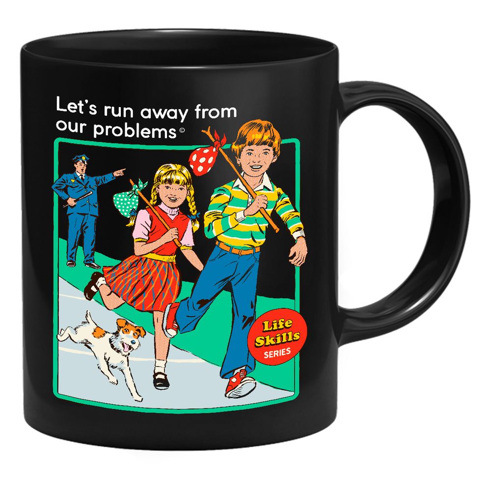 Steven Rhodes - Let’s Run Away - Tasse | yvolve Shop