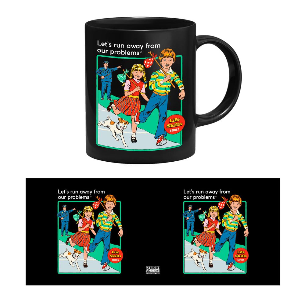 Steven Rhodes - Let’s Run Away - Tasse | yvolve Shop