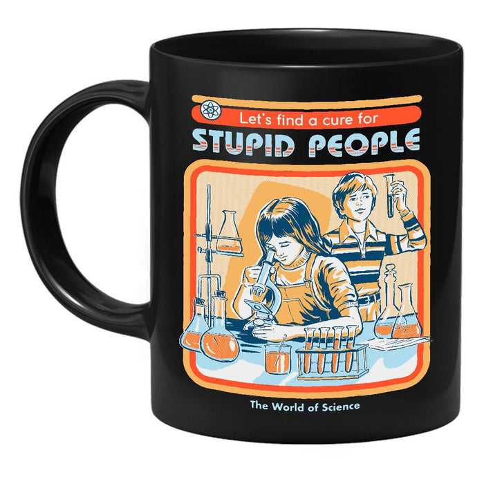 Steven Rhodes - A Cure For Stupid People - Tasse | yvolve Shop