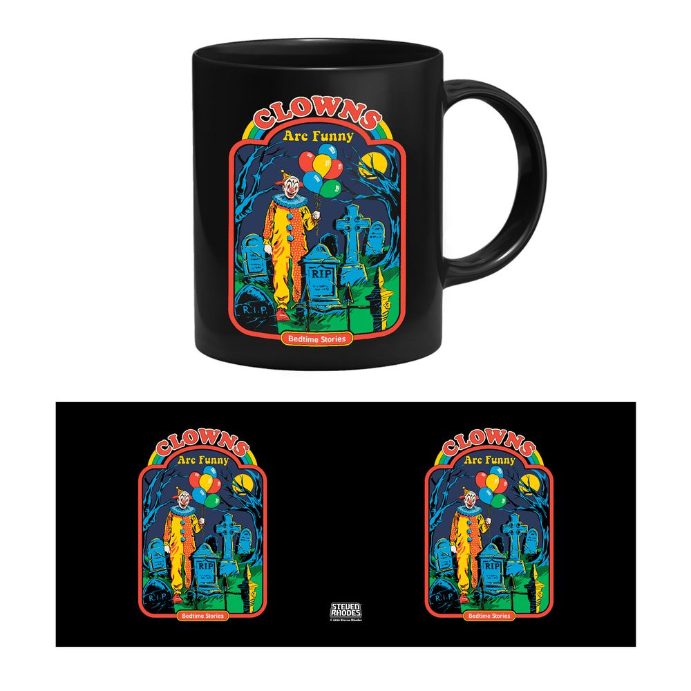 Steven Rhodes - Clowns Are Funny - Tasse | yvolve Shop