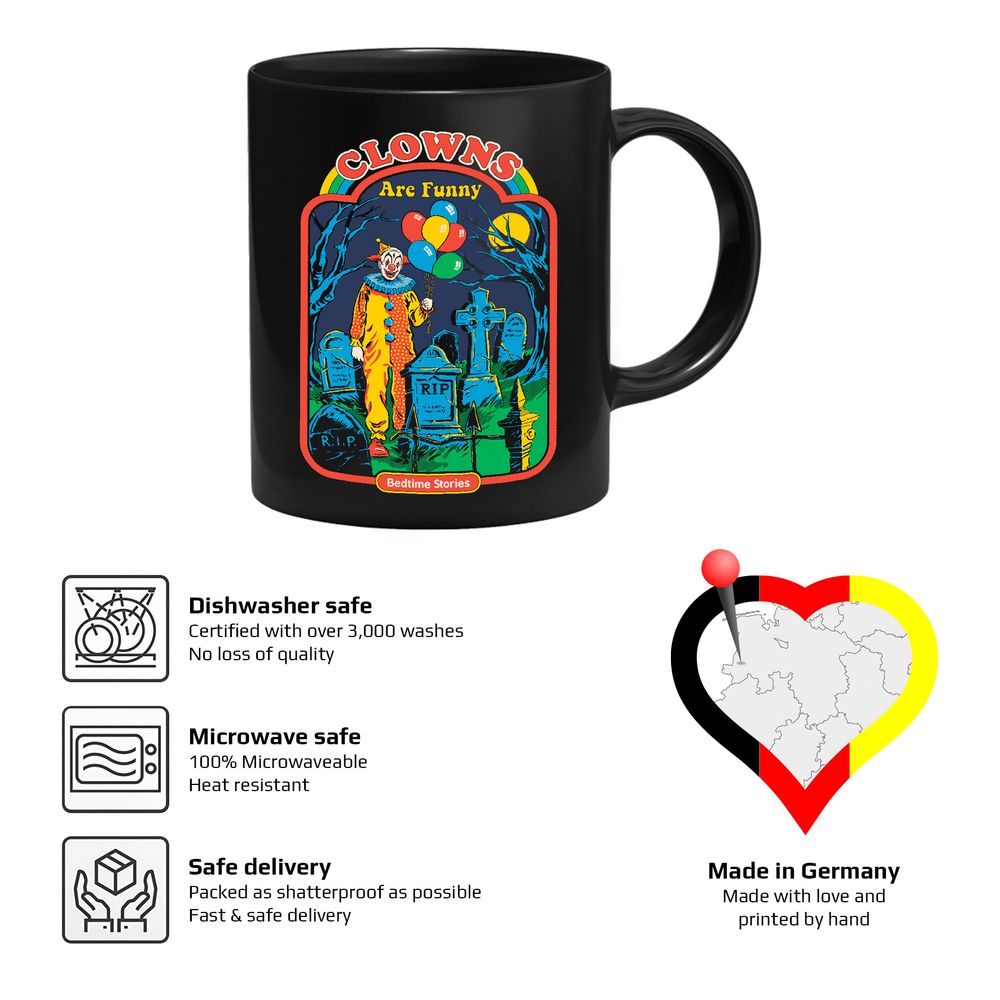 Steven Rhodes - Clowns Are Funny - Tasse | yvolve Shop