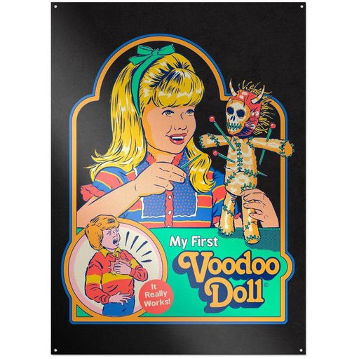 Steven Rhodes - My First Voodoo Doll - Metallschild | yvolve Shop
