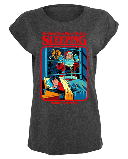 Steven Rhodes - He Sees You When You're Sleeping - Girlshirt | yvolve Shop