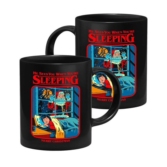 Steven Rhodes - He Sees You When You're Sleeping - Tasse | yvolve Shop