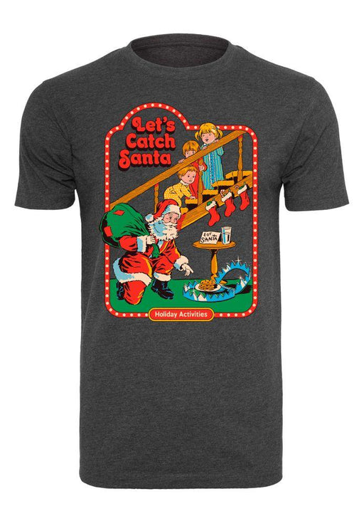 Steven Rhodes - Let's Catch Santa - T-Shirt | yvolve Shop