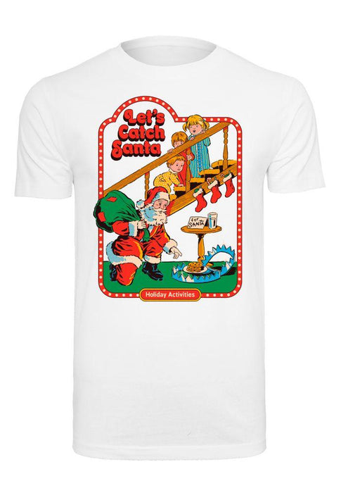 Steven Rhodes - Let's Catch Santa - T-Shirt | yvolve Shop