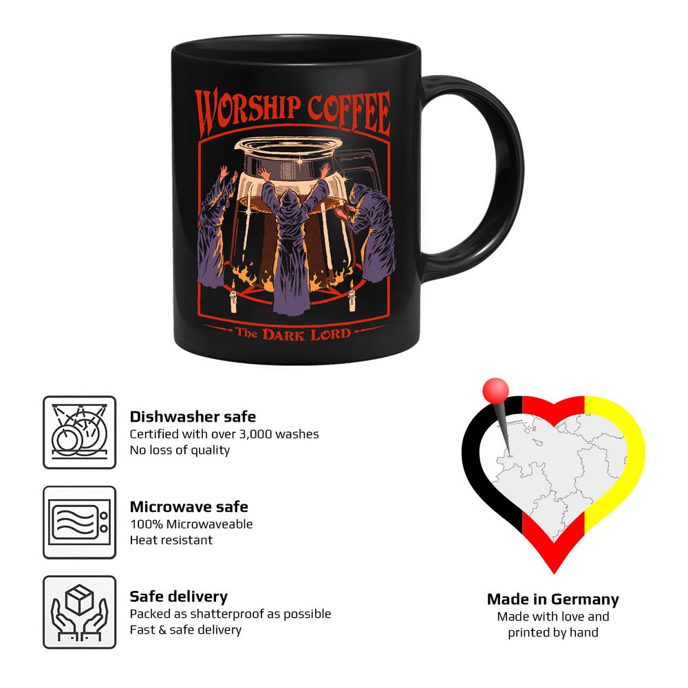 Steven Rhodes - Worship Coffee - Tasse | yvolve Shop