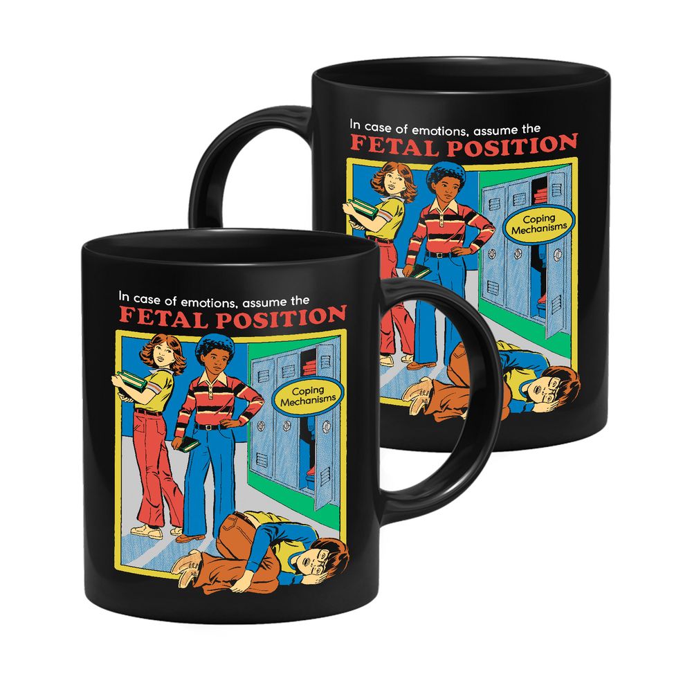 Steven Rhodes - Assume the Fetal Position - Tasse | yvolve Shop