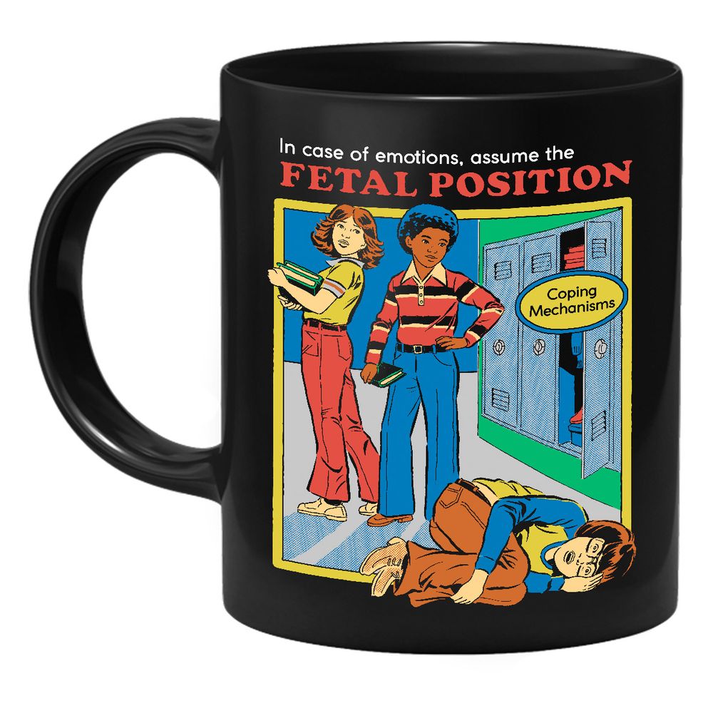 Steven Rhodes - Assume the Fetal Position - Tasse | yvolve Shop