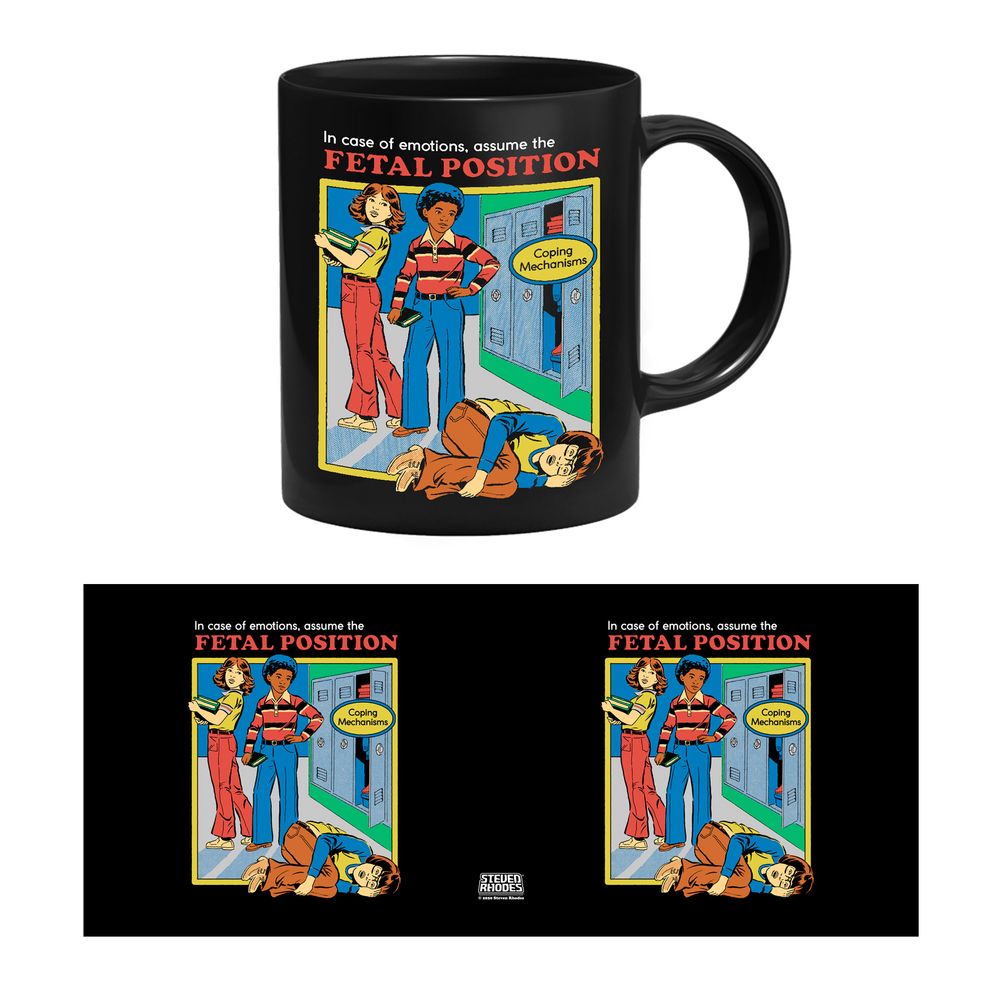 Steven Rhodes - Assume the Fetal Position - Tasse | yvolve Shop