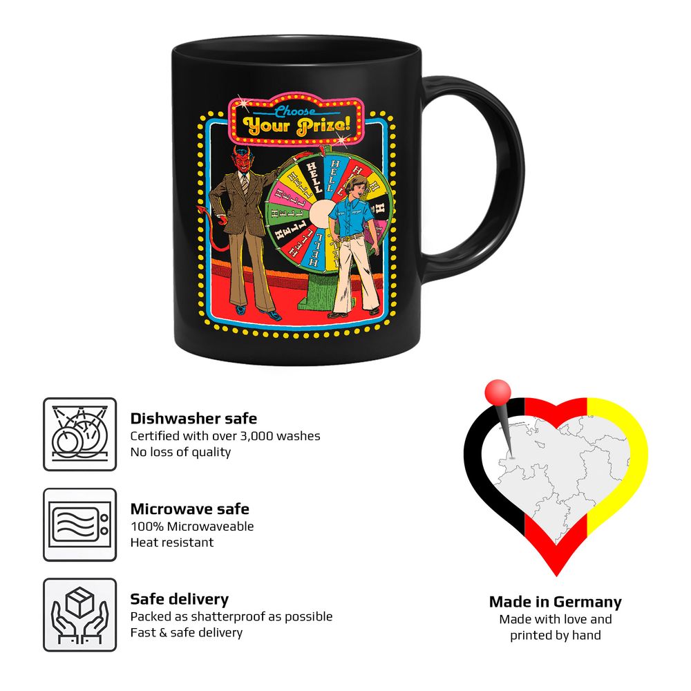 Steven Rhodes - Choose Your Prize - Tasse | yvolve Shop