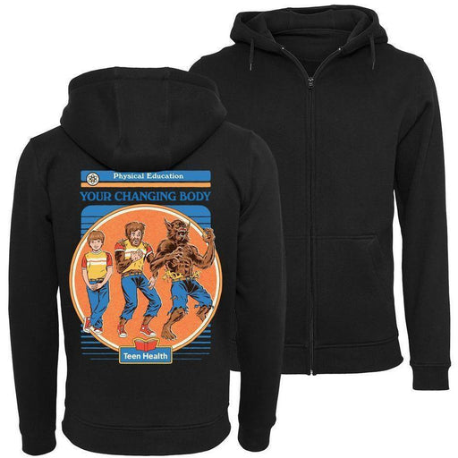 Steven Rhodes - Your Changing Body - Zip-Hoodie | yvolve Shop