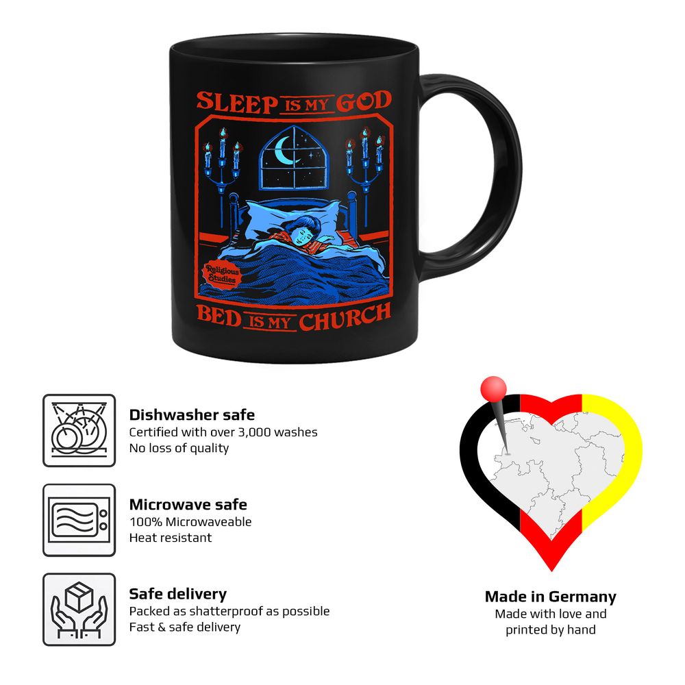 Steven Rhodes - Sleep Is My God - Tasse | yvolve Shop