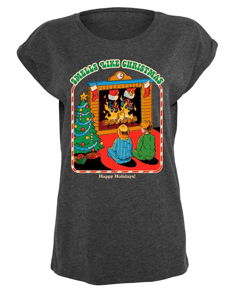 Steven Rhodes - Smells Like Christmas - Girlshirt | yvolve Shop