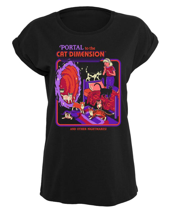 Steven Rhodes - The Cat Dimension - Girlshirt | yvolve Shop